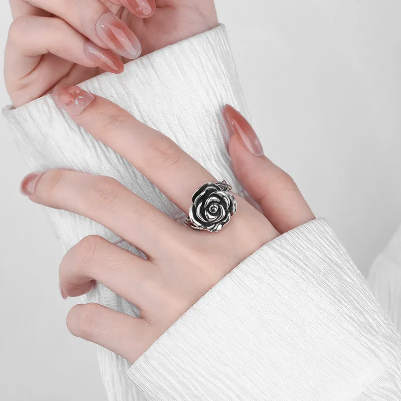XIHUILIN S925 Sterling Silver Rings Women's-1