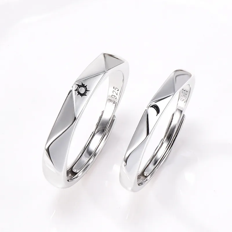 XIHUILIN S925 Silver Rings Unisex-3