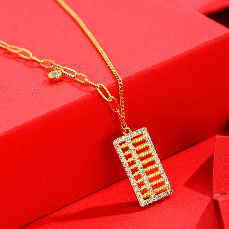 XIHUILIN 925 Sterling Silver Necklaces Women's Gold-1