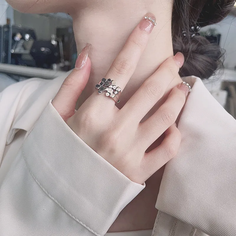 XIHUILIN S925 Silver Rings Women's-1