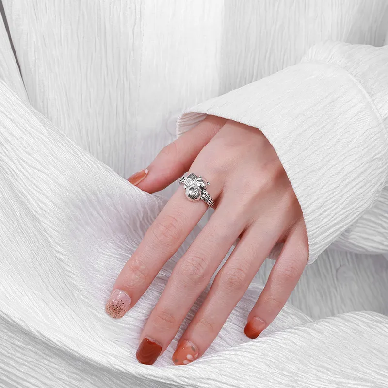 XIHUILIN S925 Silver Rings Unisex-2