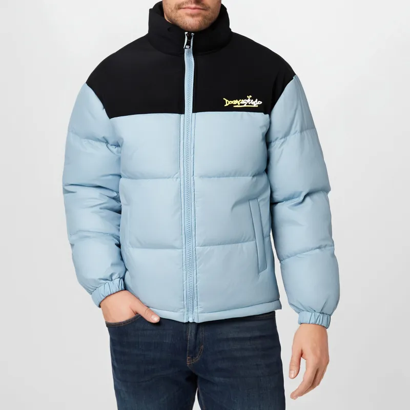 DOENU Down Jacket Unisex Light Blue-2