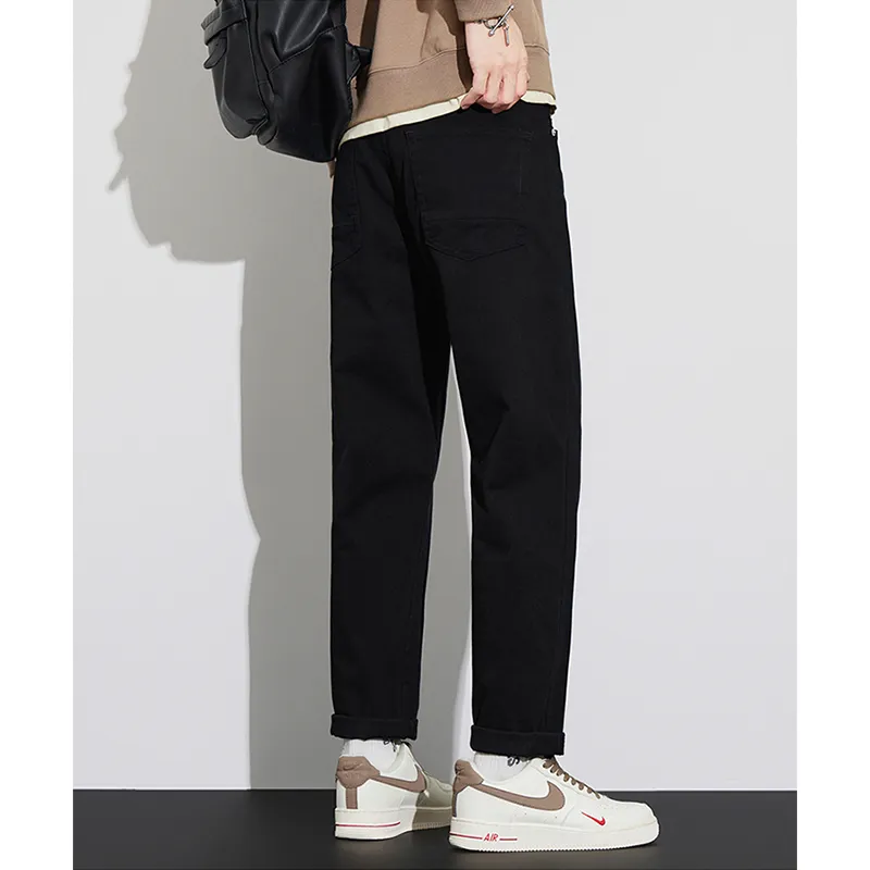 DOENU Jeans Unisex Black Gray Color-6