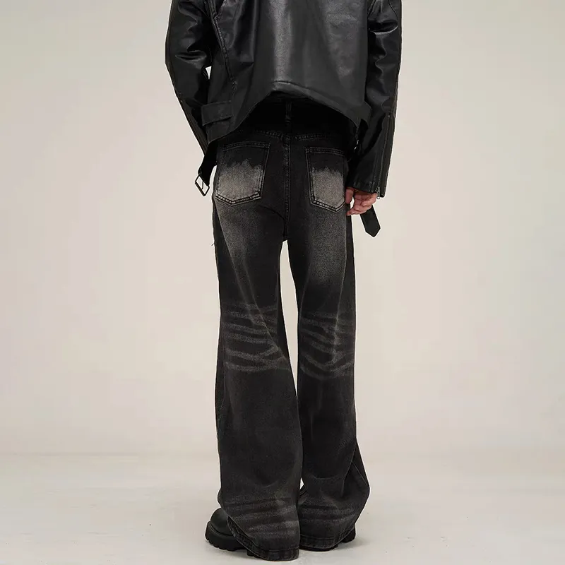 DOENU Jeans Unisex Black Gray Color-4