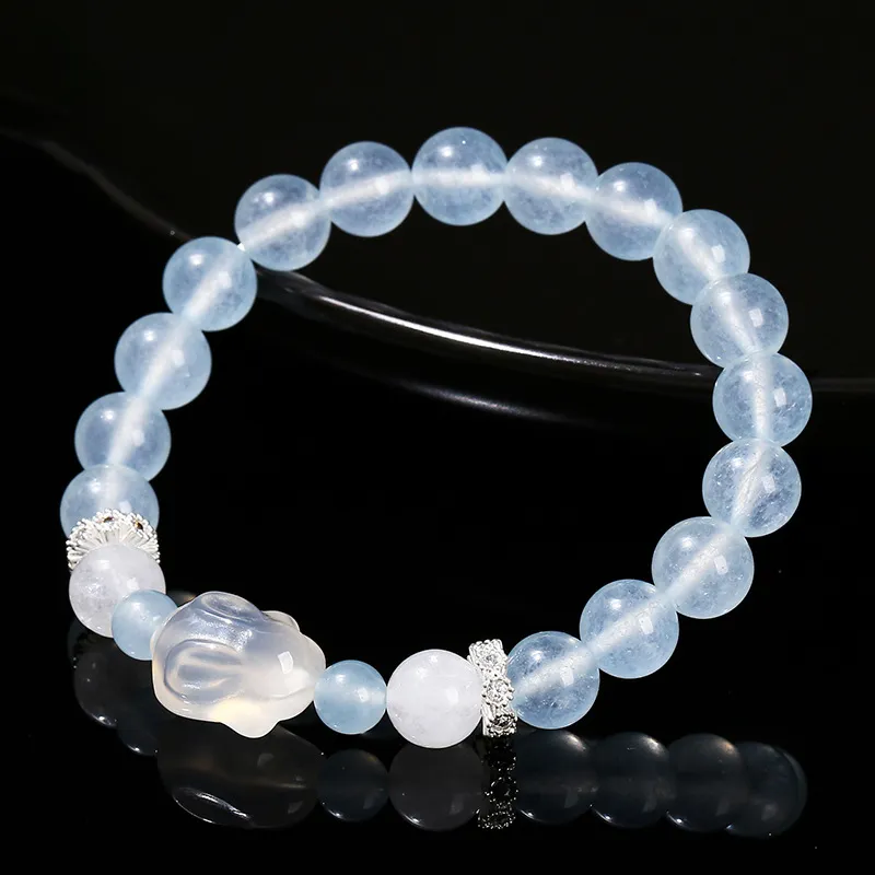 JINJI Natural Serpentine Jade Bracelets Women's-3