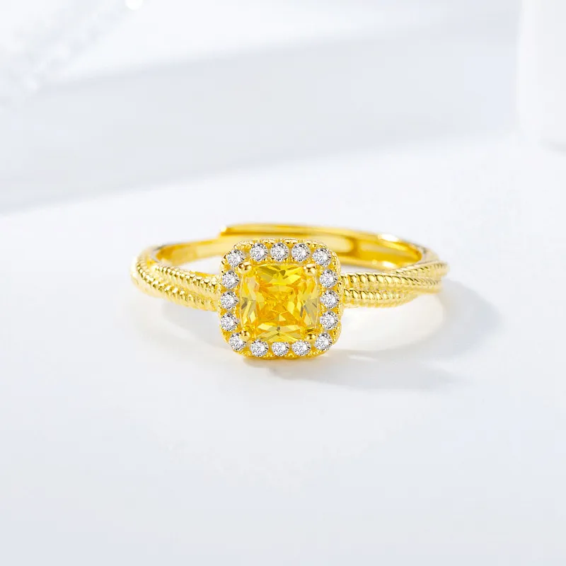 JINJI S925 Silver Rings Women's-2