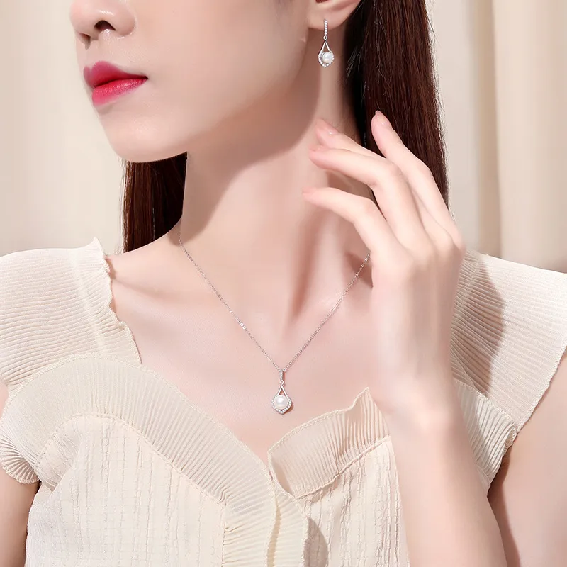 JINJI Pearl Necklaces Women's-4