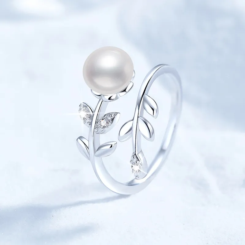 JINJI Pearl Rings Women's-1