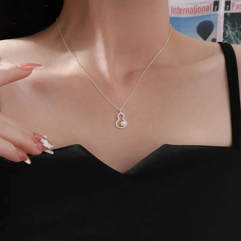 JINJI Pearl Necklaces Women's-4
