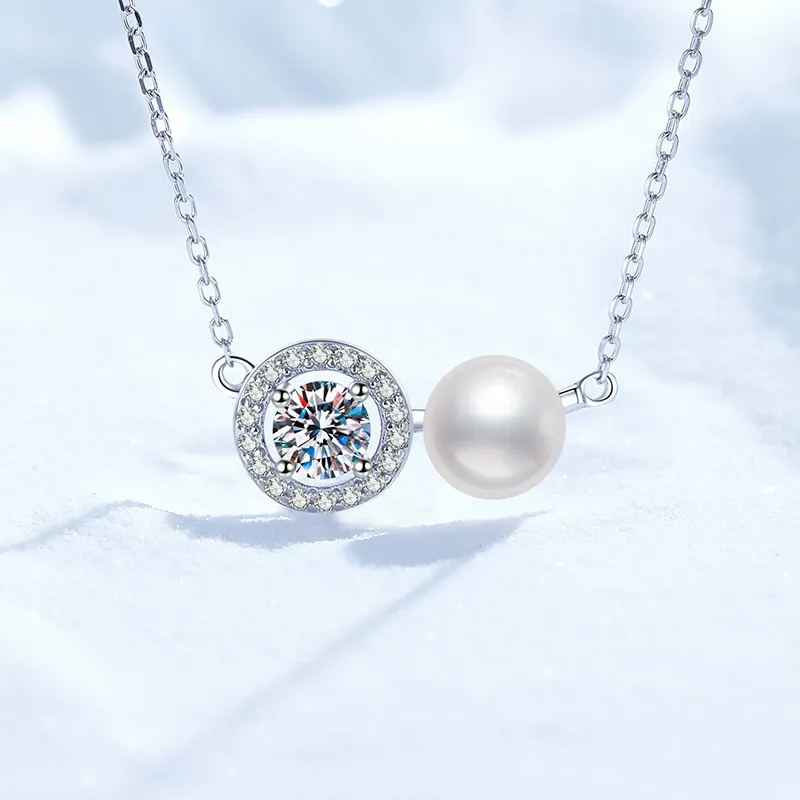 JINJI Pearl Necklaces Women's-3