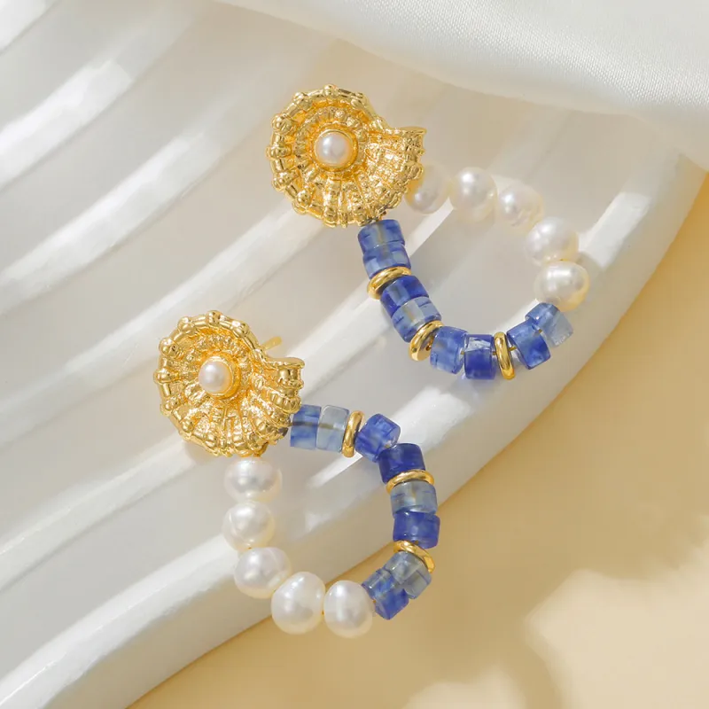 JINJI Pearl Earrings Women's-1