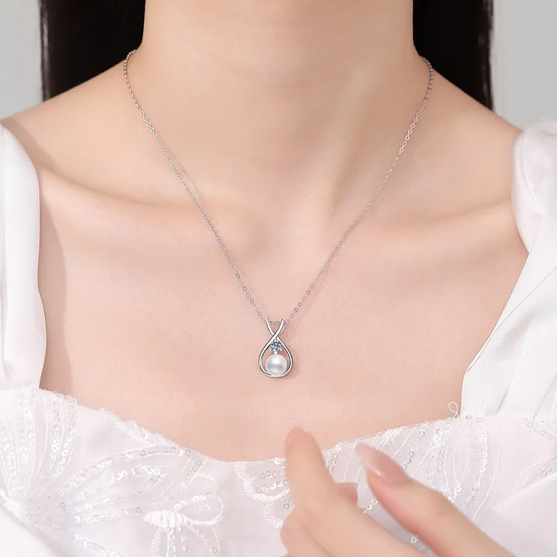 JINJI Pearl Necklaces Women's-4