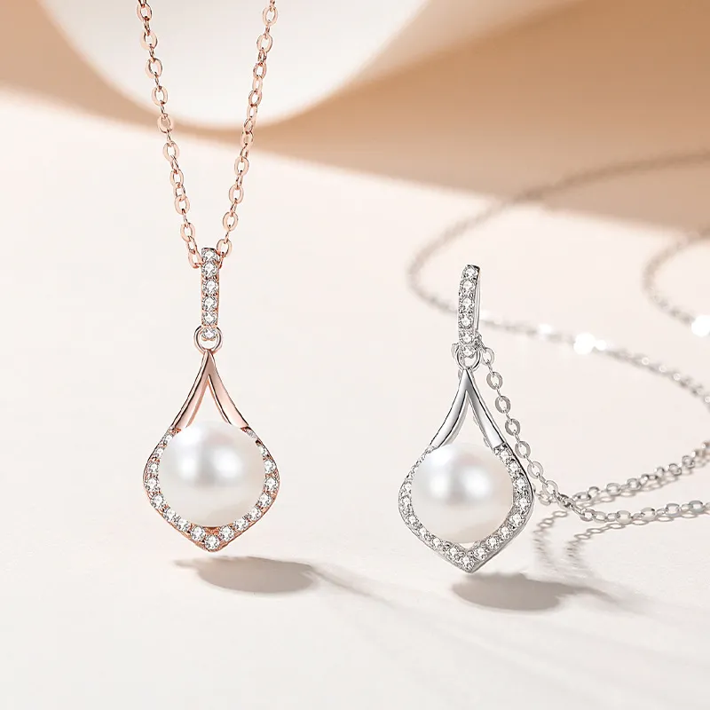 JINJI Pearl Necklaces Women's-3