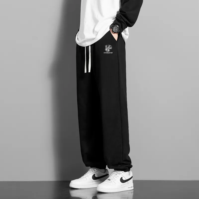 Vitocano Casual Pants Unisex Black-3