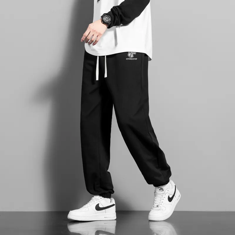 Vitocano Casual Pants Unisex Black-4