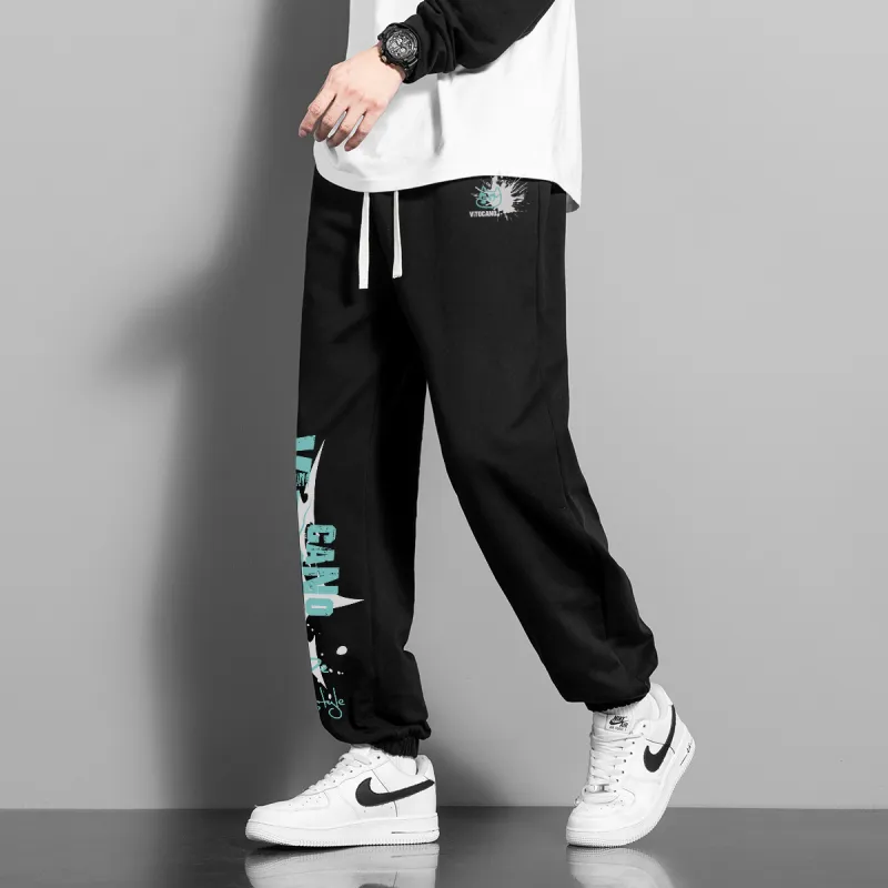 Vitocano Casual Pants Unisex Black-2