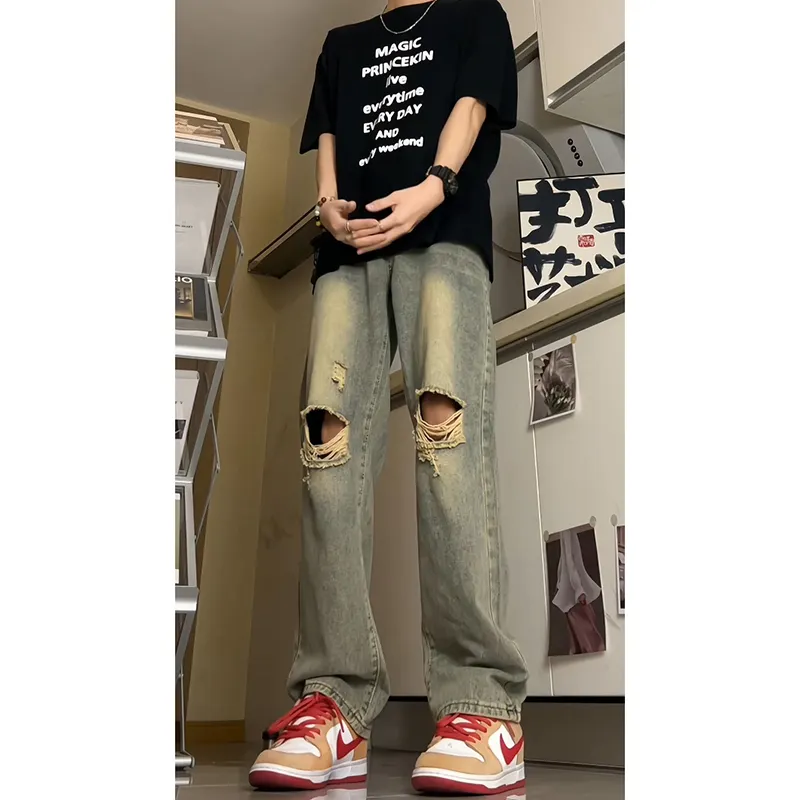 Vitocano Jeans Unisex Yellow Mud-4
