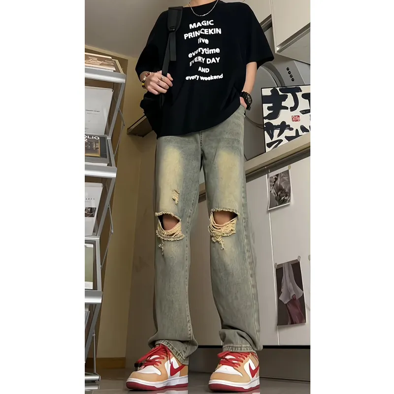 Vitocano Jeans Unisex Yellow Mud-3