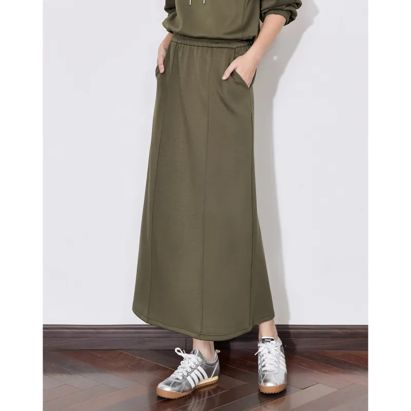 Initial Language Skirt Set Women's-5