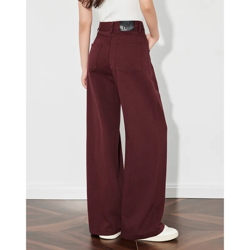 Initial Language Jeans Women's Ancora Red-4