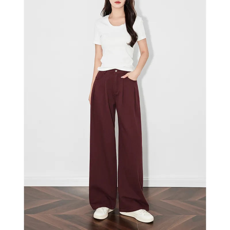 Initial Language Jeans Women's Ancora Red-3