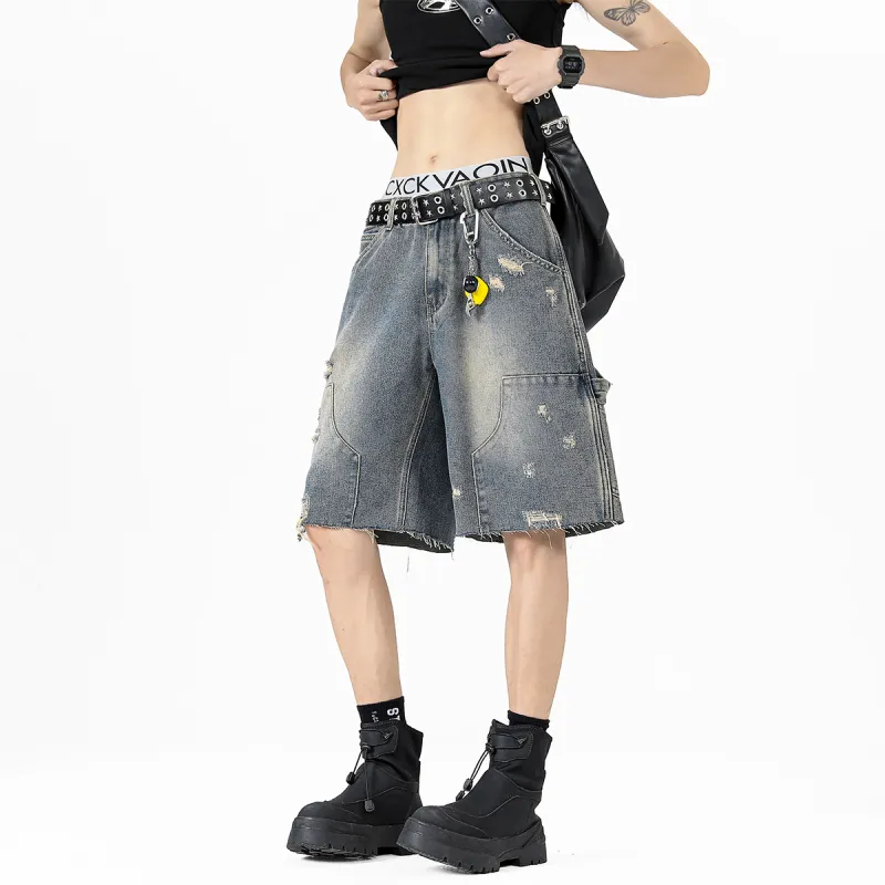 NDU Denim Shorts Unisex-14