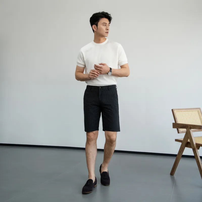 NDU Casual Shorts Men Black-3