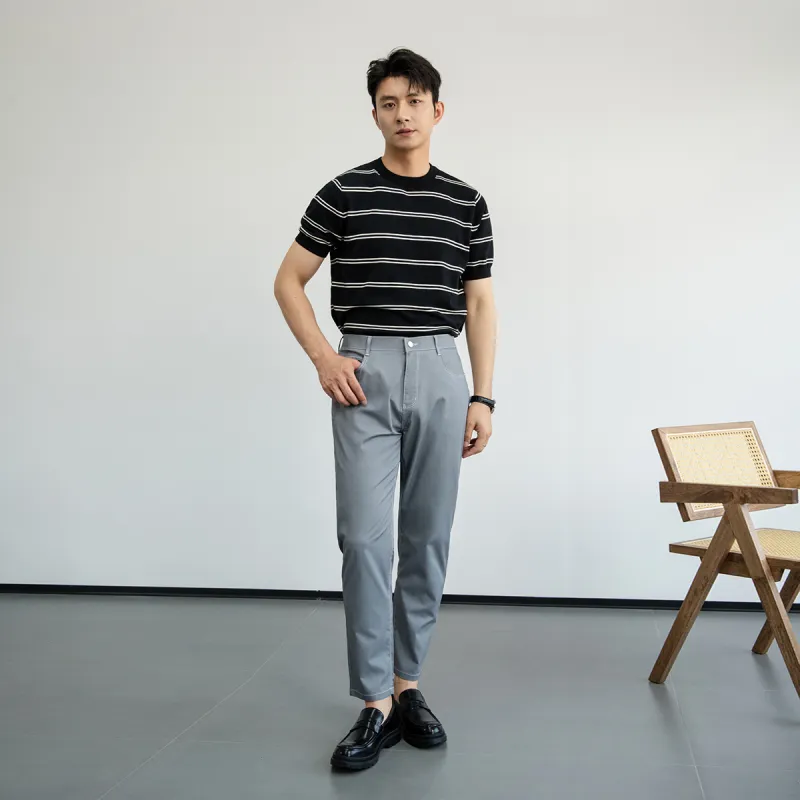 NDU Casual Pants Men Medium Gray-5