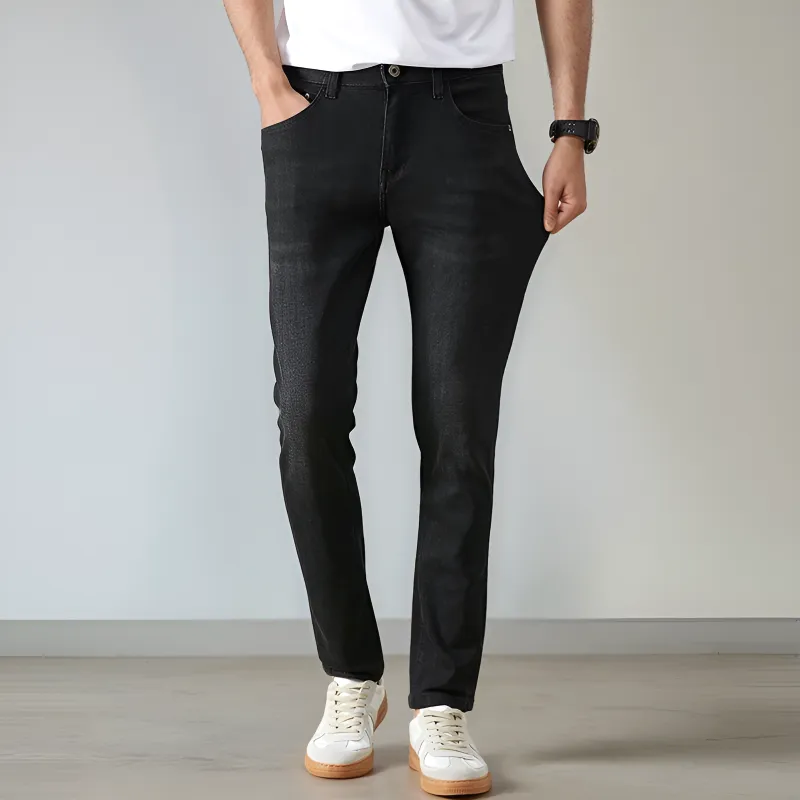 NDU Jeans Men Black Gray-5