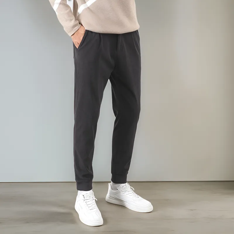 NDU Casual Pants Men Dark Gray-3