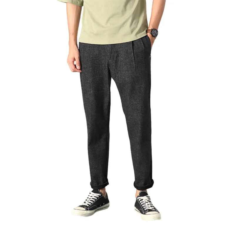 NDU Casual Pants Men Black-2