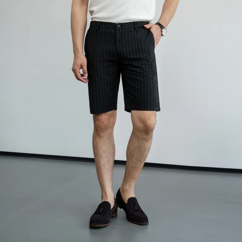 NDU Casual Shorts Men Black-2