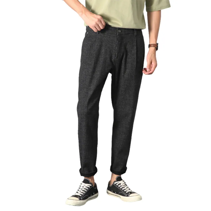 NDU Casual Pants Men Black-3