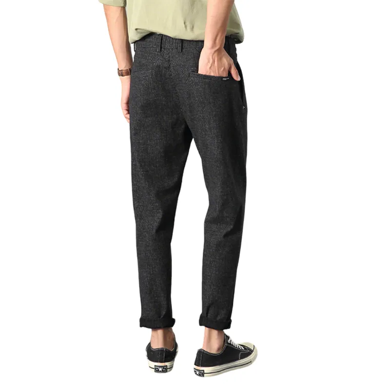 NDU Casual Pants Men Black-1