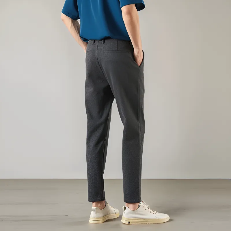 NDU Casual Pants Men Dark Gray-1