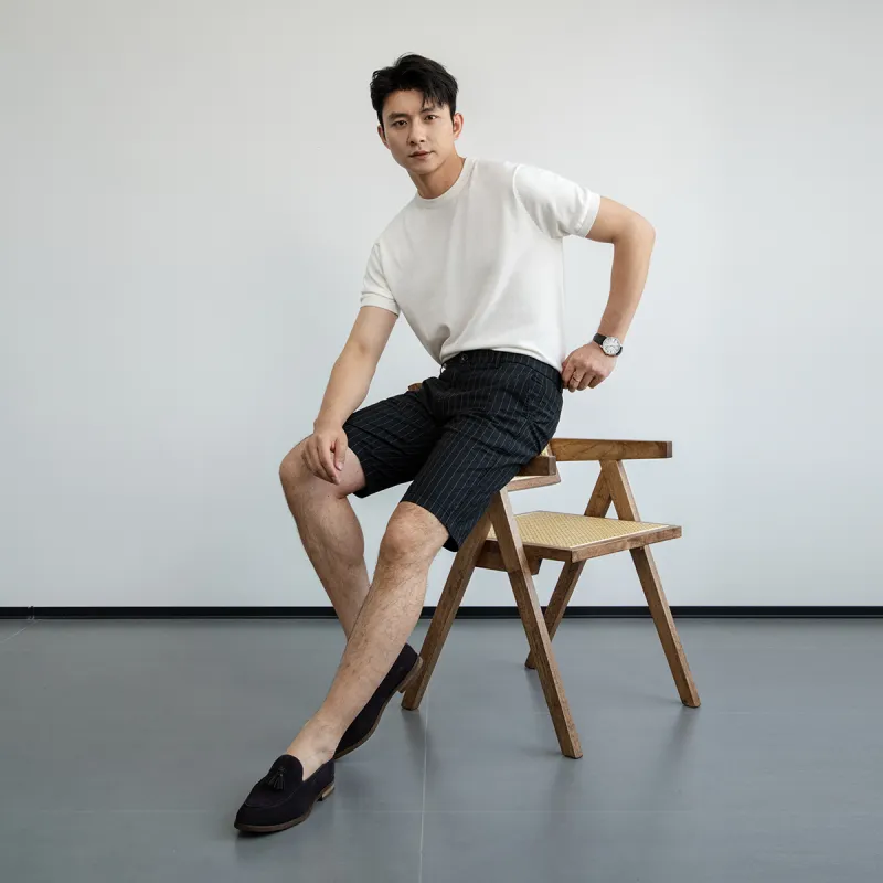 NDU Casual Shorts Men Black-5