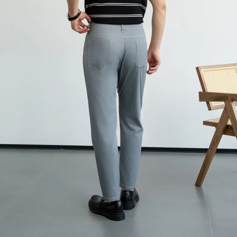 NDU Casual Pants Men Medium Gray-1