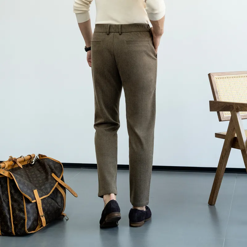 NDU Casual Pants Men Coffee-1