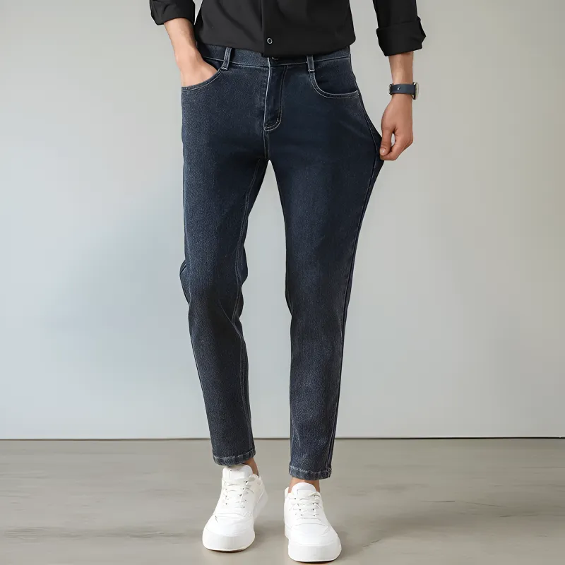 NDU Jeans Men Smoke Blue-3