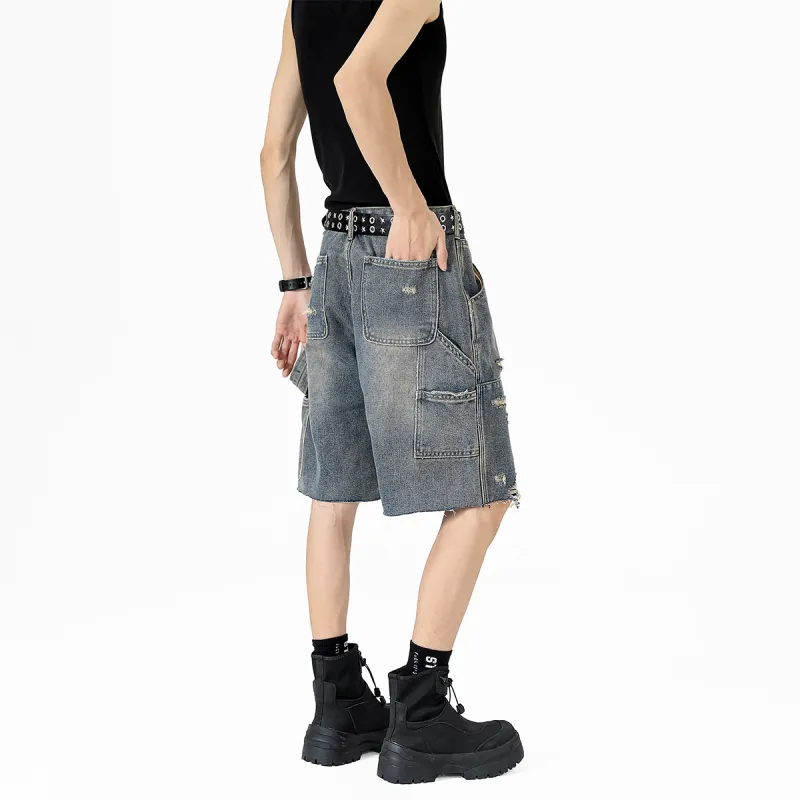 NDU Denim Shorts Unisex-15