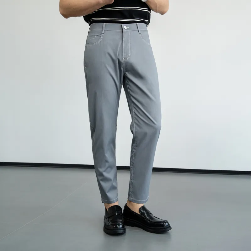 NDU Casual Pants Men Medium Gray-2