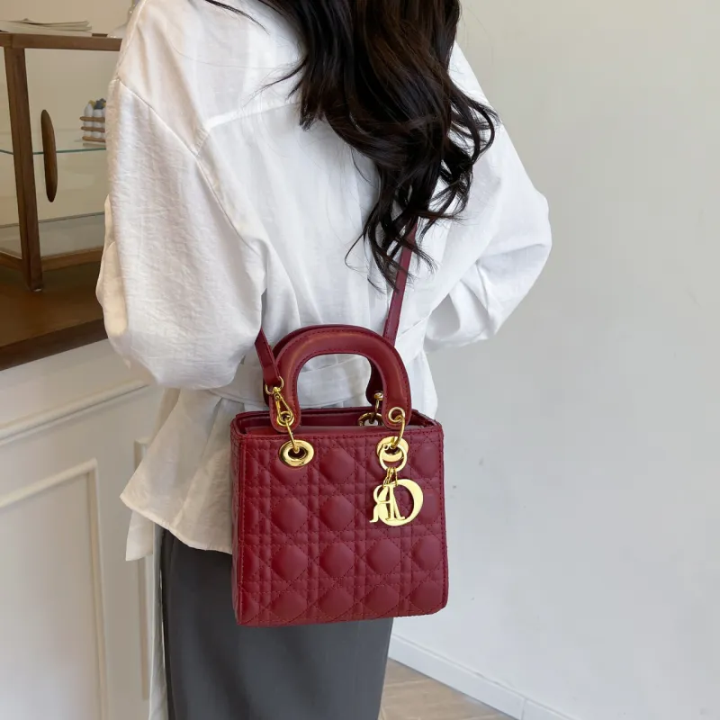 ROSEDAWN PU Lady Dior Bag, Shoulder Bag, Crossbody Bag, Handbag Regular Women's Multicolor-14
