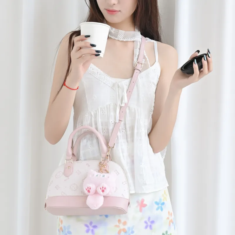 ROSEDAWN PU Handbag Regular Women's White-2