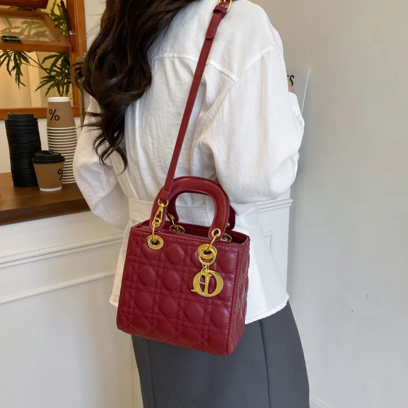 ROSEDAWN PU Lady Dior Bag, Shoulder Bag, Crossbody Bag, Handbag Regular Women's Multicolor-15