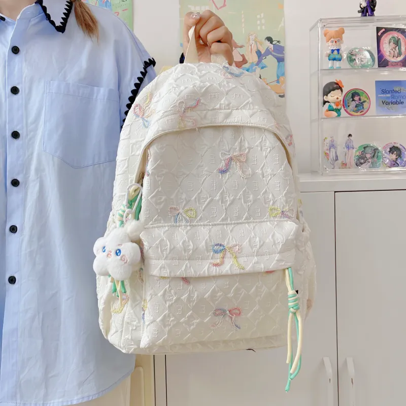 ROSEDAWN Nylon Backpack Unisex Multicolor-6