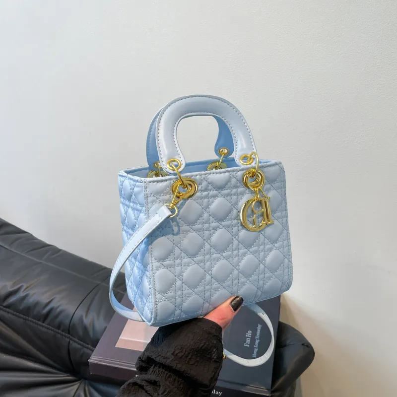 ROSEDAWN PU Lady Dior Bag, Shoulder Bag, Crossbody Bag, Handbag Regular Women's Multicolor-21
