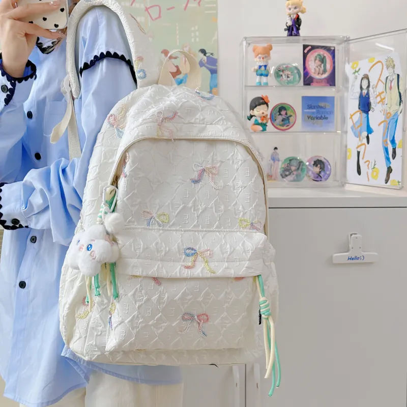 ROSEDAWN Nylon Backpack Unisex Multicolor-4