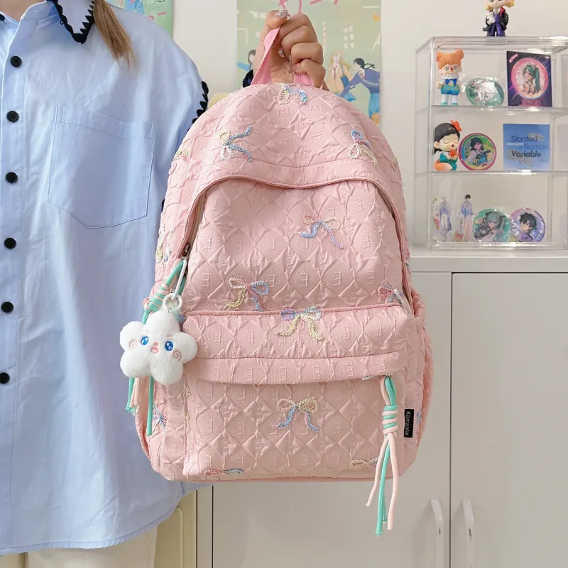 ROSEDAWN Nylon Backpack Unisex Multicolor-13