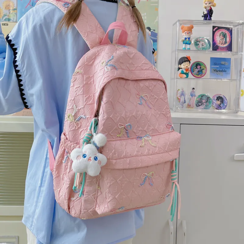 ROSEDAWN Nylon Backpack Unisex Multicolor-8