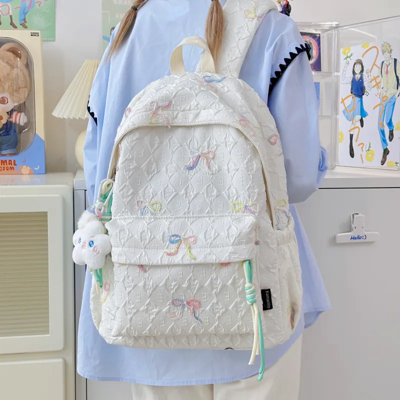 ROSEDAWN Nylon Backpack Unisex Multicolor-1